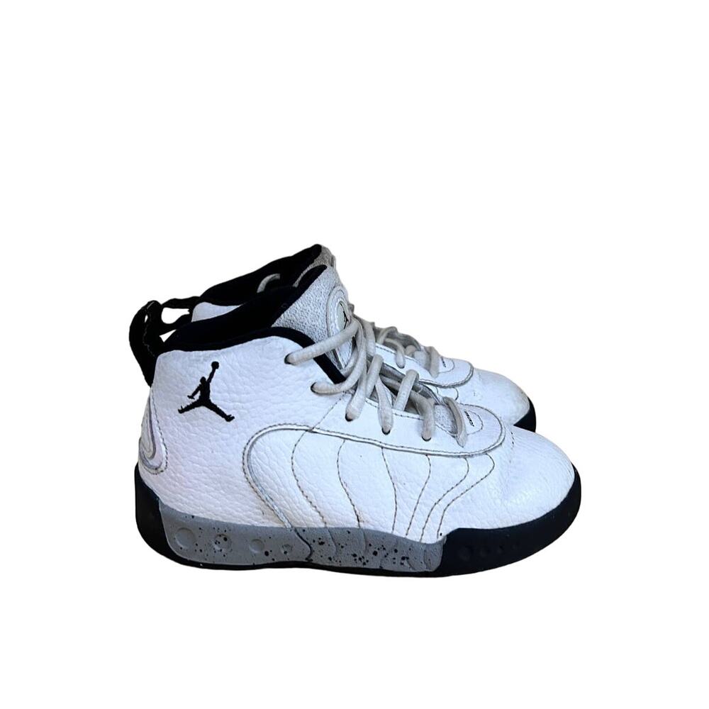 Nike - Air Jordan Jumpman- Sneakers - White -Kids Toddler Unisex -9C -378040-117